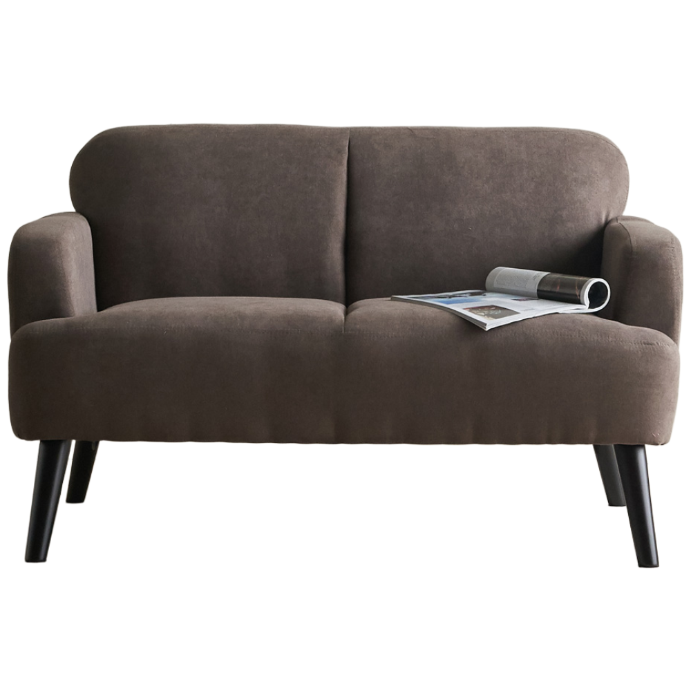 [쿠팡단독 8000원 즉시할인] 에보니아 칸나 2인용쇼파 (고급형 패브릭소파), 브라운 154,400원