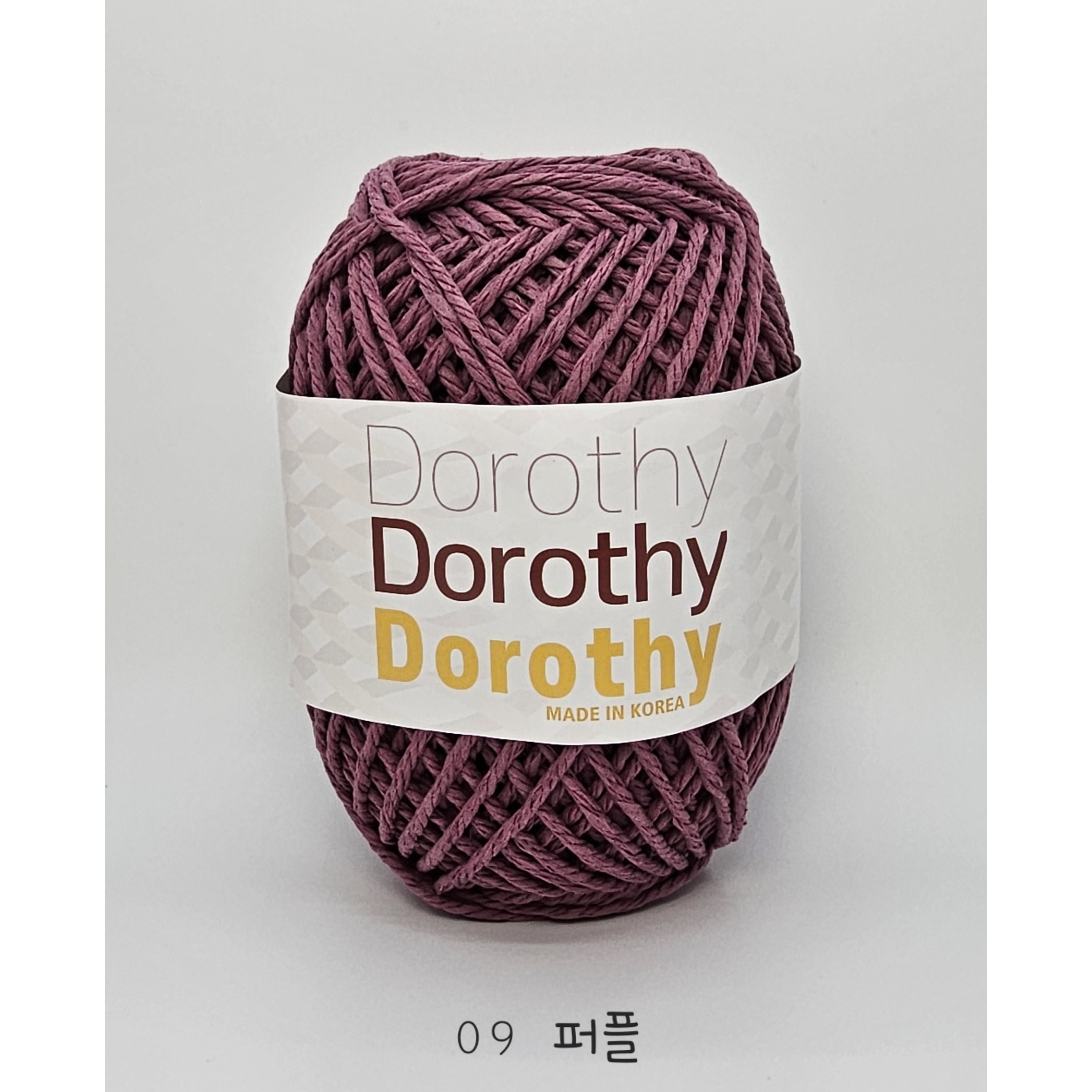이지뜨개 도로시 뜨개실 1볼, 1개, 09 퍼플 15,000원