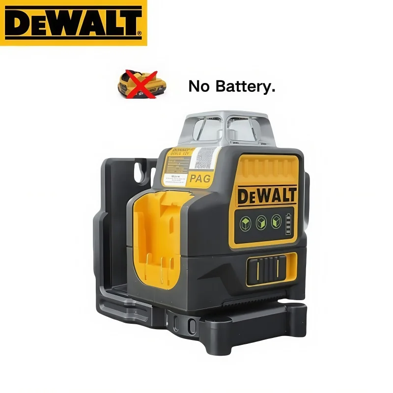 2025 디월트 DW089LG 12라인 3면 360도 수직 12V 리튬 배터리 레이저 레벨 수평 녹색 미터 야외용 103,600원