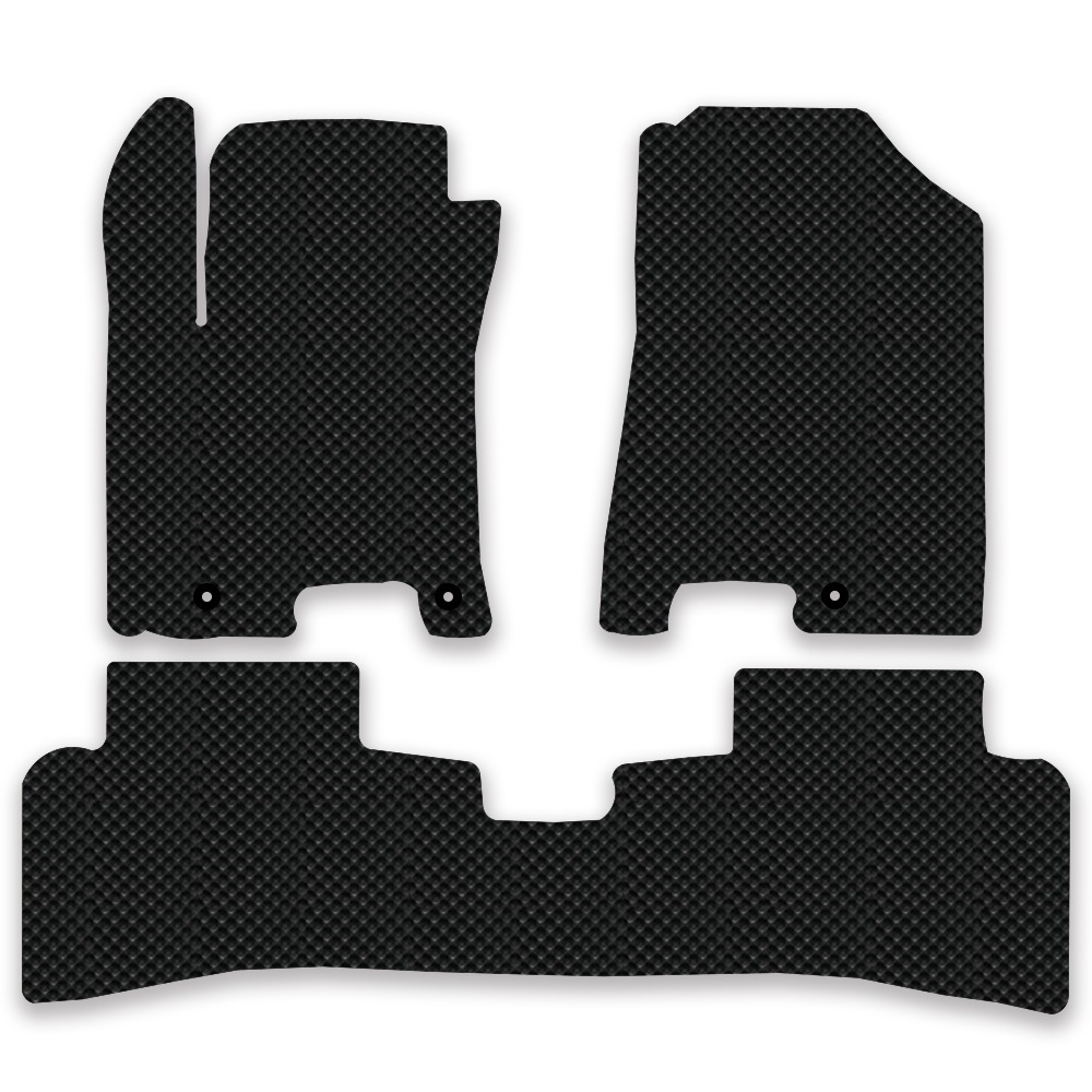 DXSOAUTO 베뉴 전용 3D 엠보싱 차세대 고무매트 1열2열 세트, 블랙, 66 베뉴 59,000원