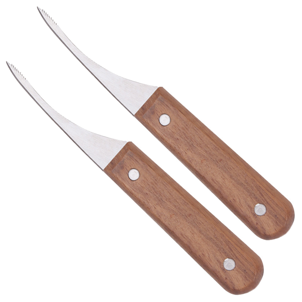 손질 새우칼 원목 새우칼 B타입, 17CM 6,000원