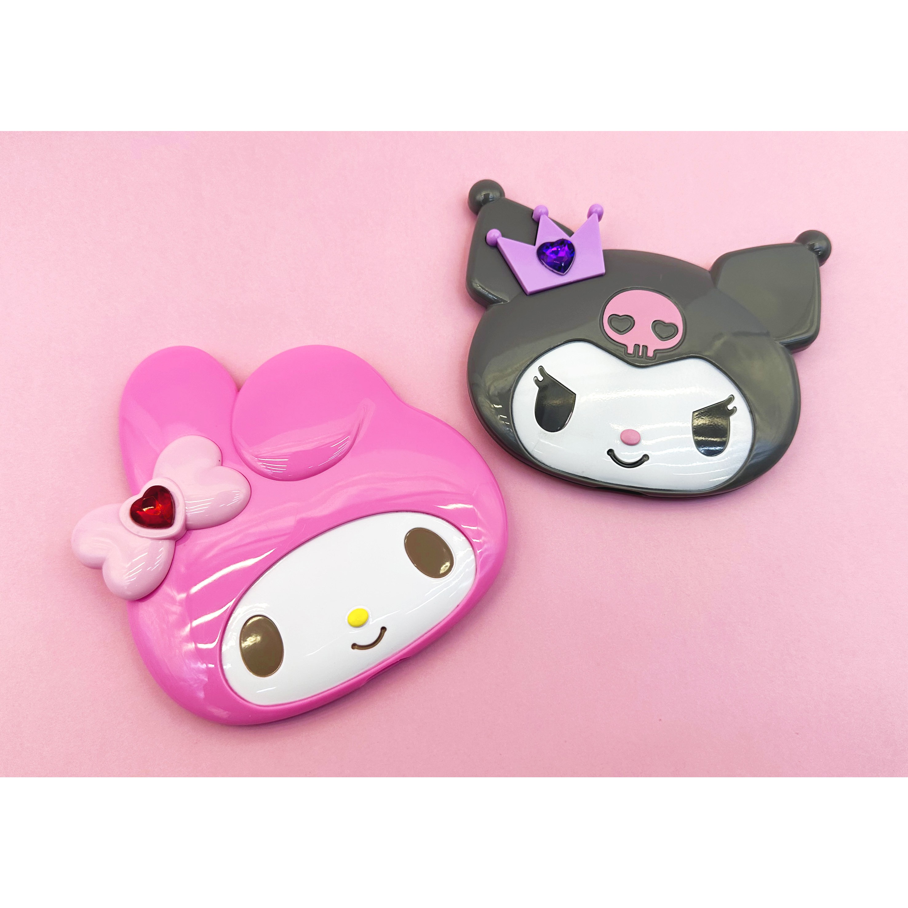 산리오 트윙클 페이스 빗과 거울 세트 데코스티커포함 선택1 7,200원