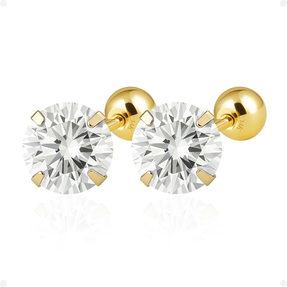 쥬넬 14K 베이직 큐빅 피어싱 [2개 세트] 95,900원