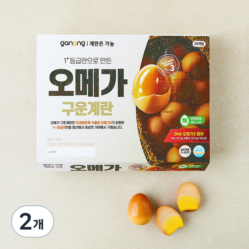 가농 1+등급란으로 만든 오메가 구운란 24,440원