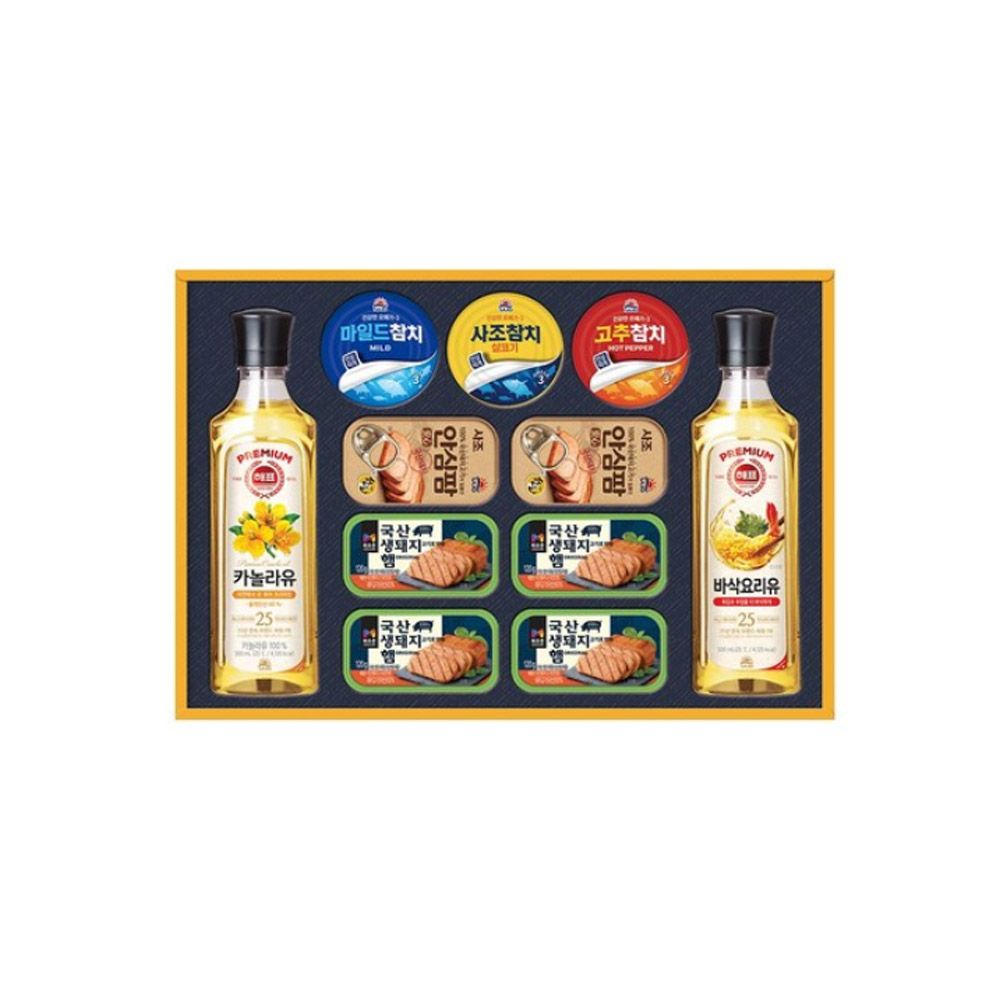 종합 선물세트 프리미엄 햄 복합 G호 추석 한가위 명절 가족 직원 단체 인기 선물 53,470원