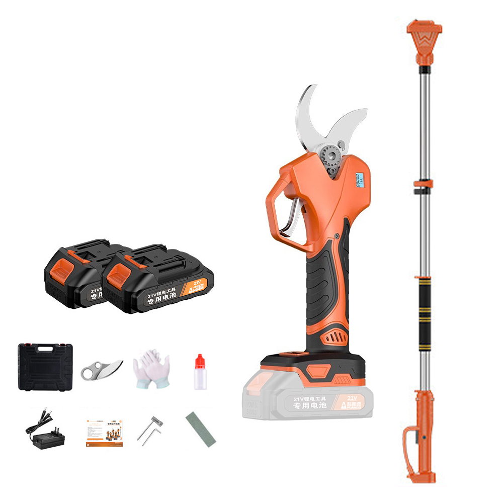 PUANGO 충전식 전지가위 3cm모델 배터리2개 연장막대 포함 풀세트 155,000원