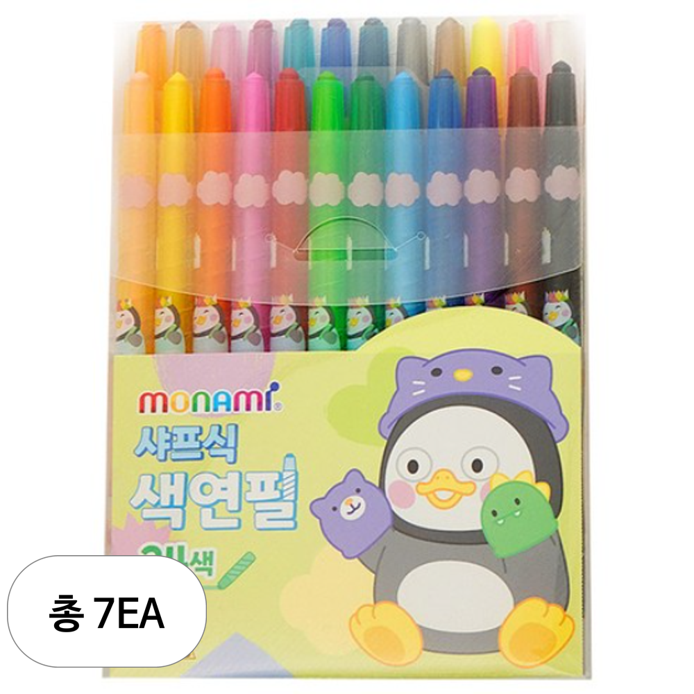 모나미 펭수 샤프식 색연필 43,890원