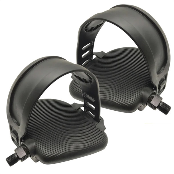 [RCM] 실내자전거 헬스자전거 스트랩 좌우페달 - 일반자전거 사용가능 패달 11,900원