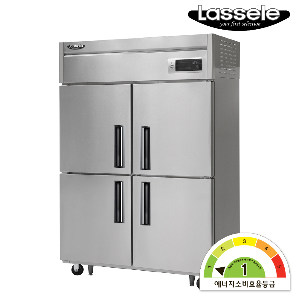 [1등급] 라셀르 45박스 (냉장2칸/냉동2칸) 간냉식 1100L급 A-LS-1045HRF 업소용냉장고 2,682,000원