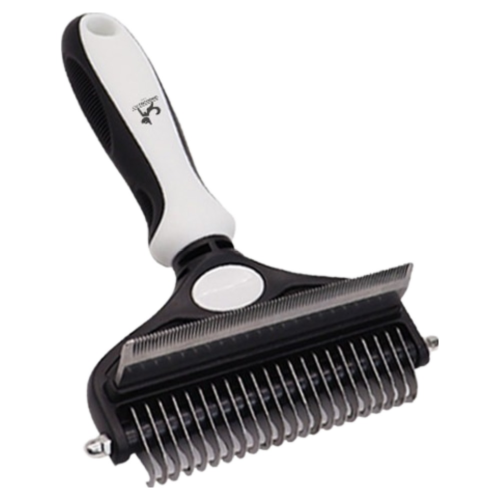 딩동펫 반려동물 2in1 죽은털제거 매듭 브러쉬 S 9,200원