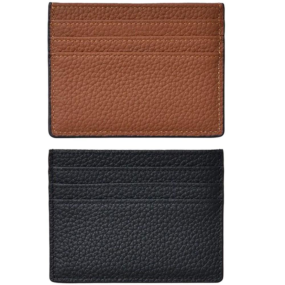 루크 2개 세트 데일리 심플 가죽 카드 지갑 남성 여성 신분증 명함 얇은 슬림 케이스 다중 슬롯 미니 홀더 7,800원