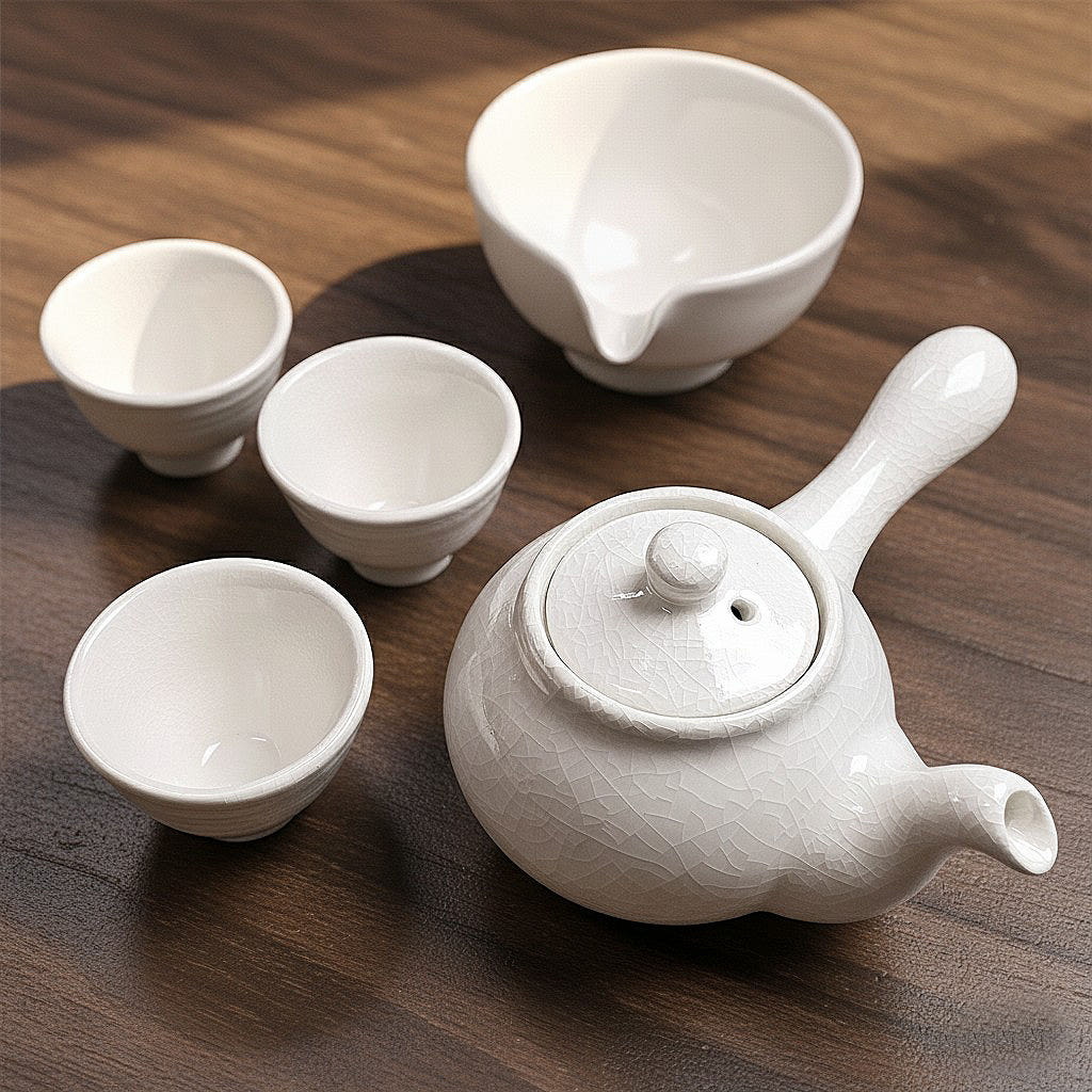 백자 빙열 3인 전통다기세트 /이천도자기 국내제작 27,900원