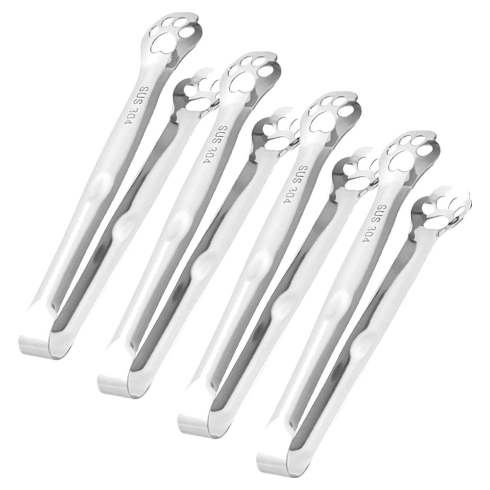 YOL 큐티캣 304 스테인레스 집게, 실버, 4개 8,800원