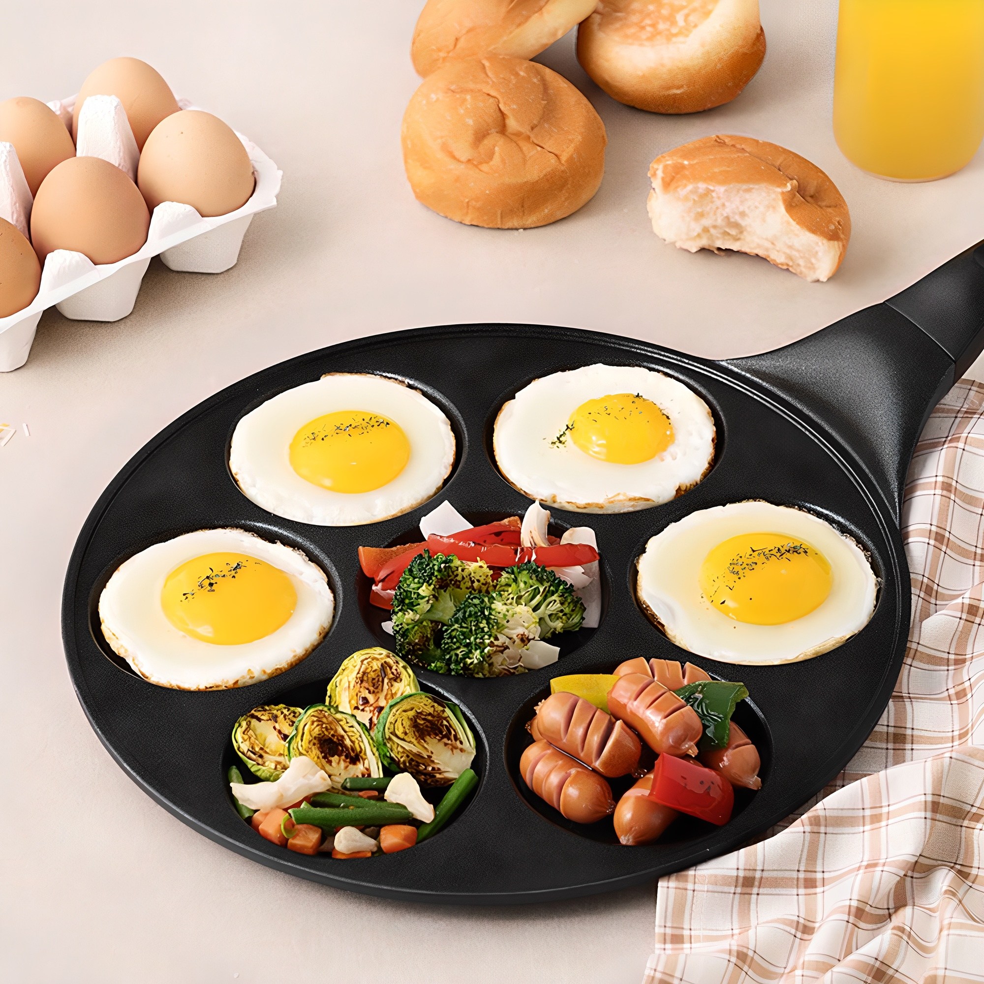 코멧 키친 3중코팅 에그팬 12,000원