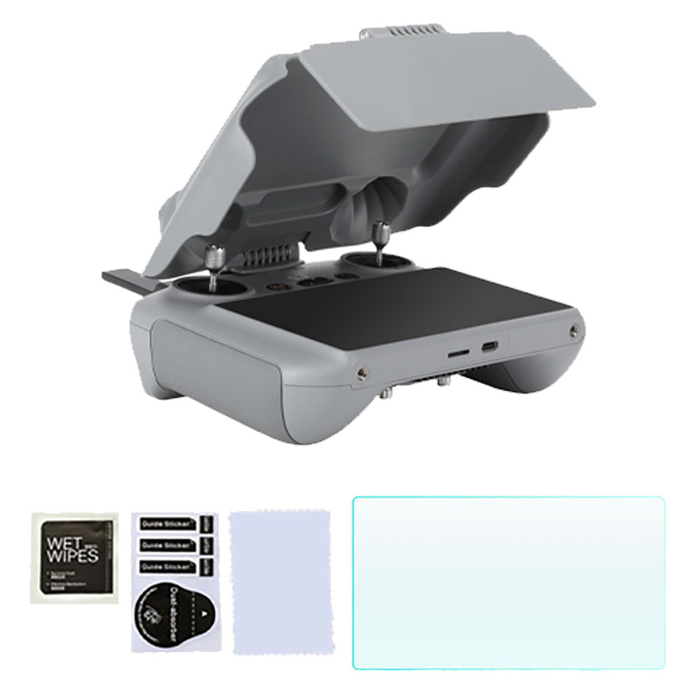 써니라이프 dji RC2 썬후드 커버케이스+액정보호 강화유리필름 패키지 아바타360/미니5프로/매빅4프로/에어3s/플립 드론 조종기 액세서리, 1세트, RC2 썬후드커버 케이스+액정보호 강화유리필름 1매 29,900원