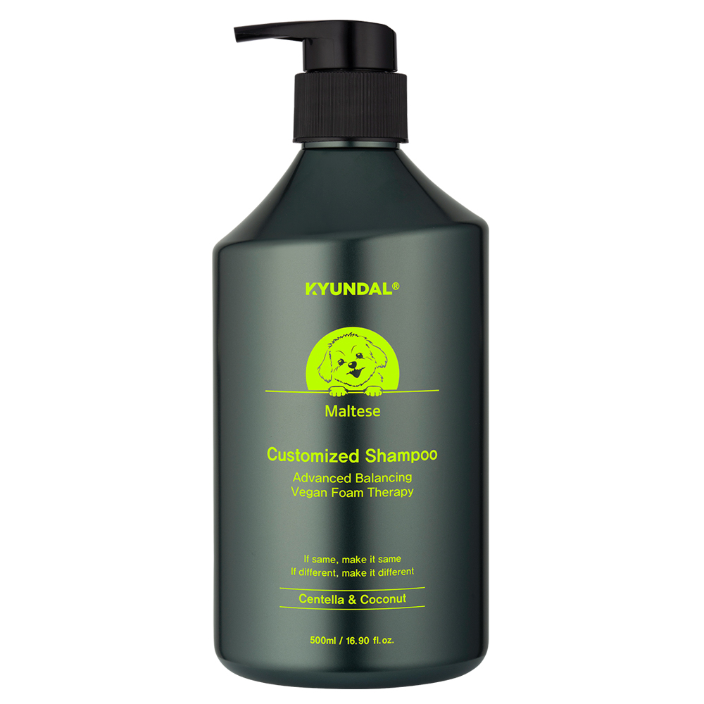 견달 말티즈 전용 어드밴스드 밸런싱 커스터마이즈드 강아지 천연 저자극 애견 샴푸 린스 겸용, 1개, 500ml 25,650원