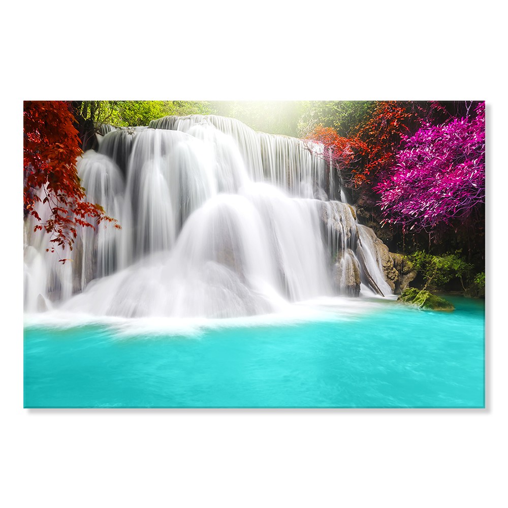 폭포 물 그림 풍경 시원한 여름 풍수 인테리어 캔버스액자 94,900원