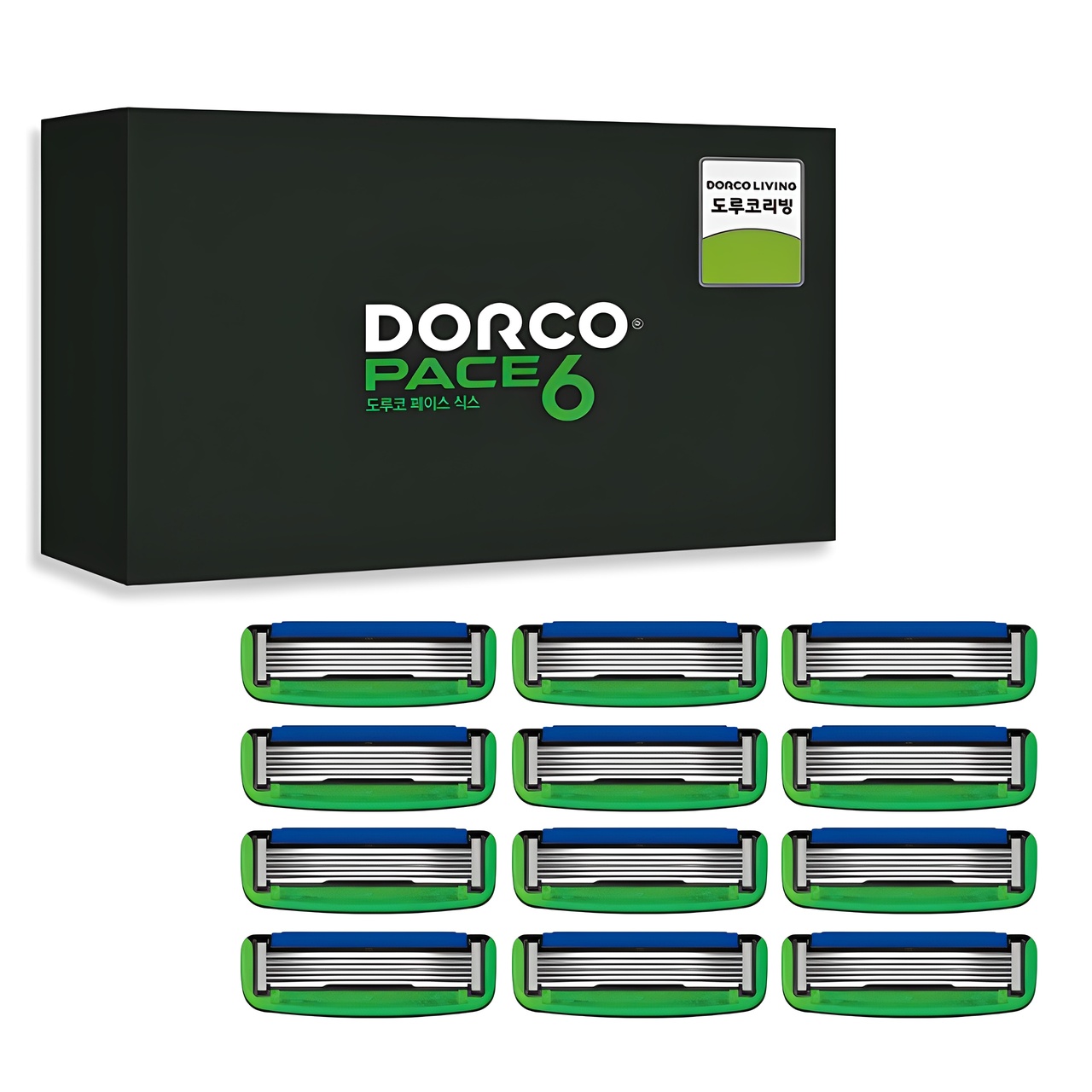 도루코 페이스 식스 면도날, 12개입, 1개 24,970원