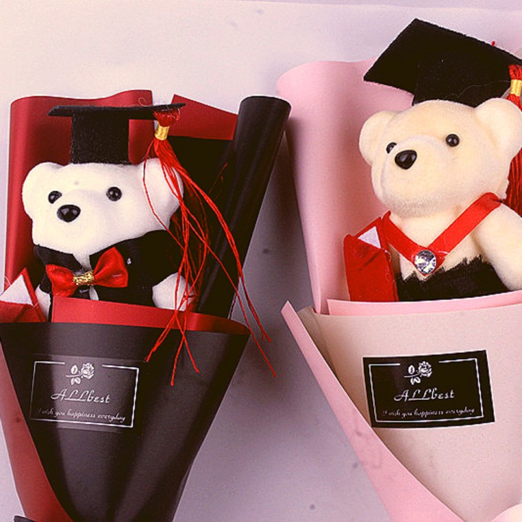 곰돌이인형 졸업 곰 인형 졸업꽃다발 꽃다발 장식 곰돌이 학사모 1,350원
