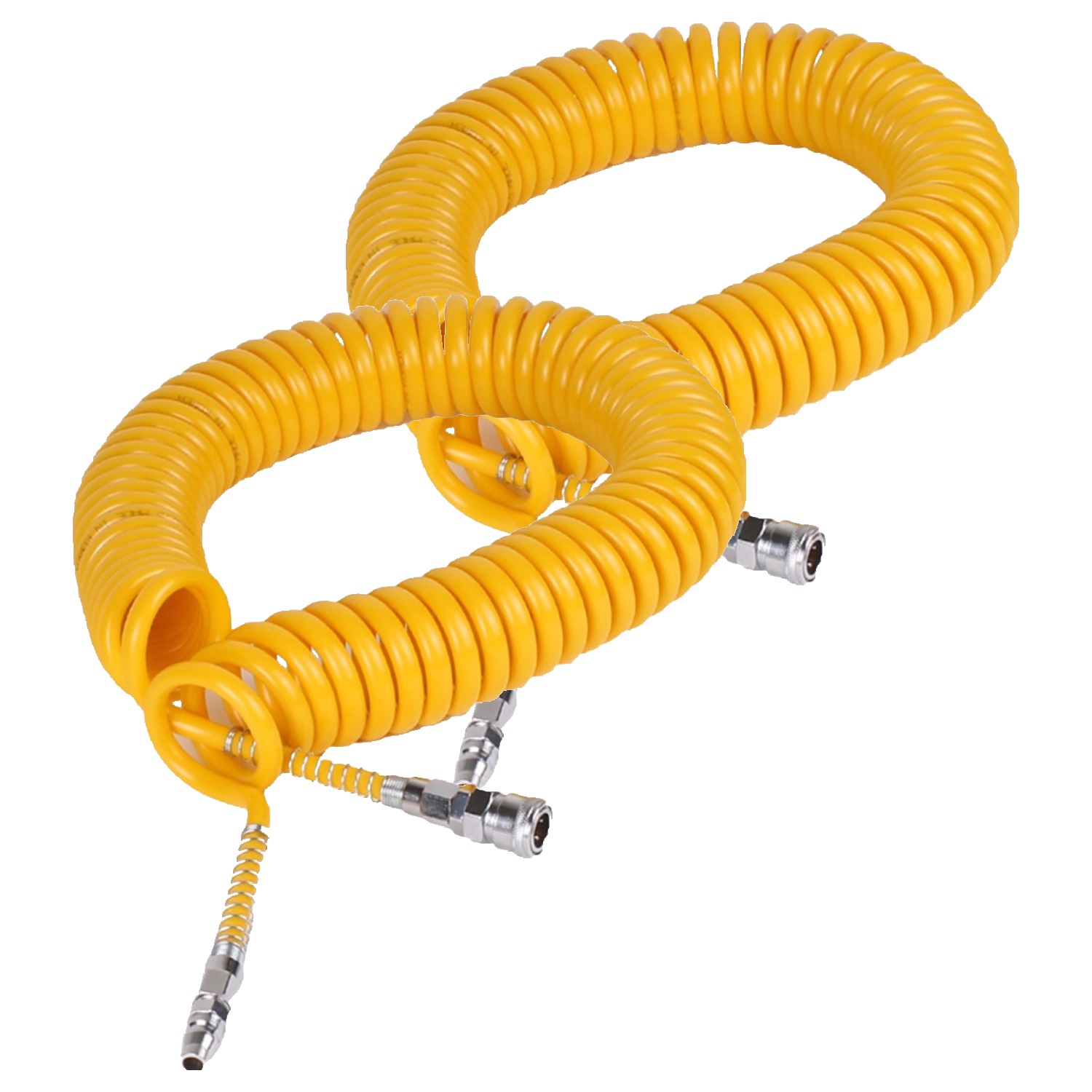 코리아뉴메틱 PE 코일호스 B형 노랑 12mm x 8mm x 10m 22,500원