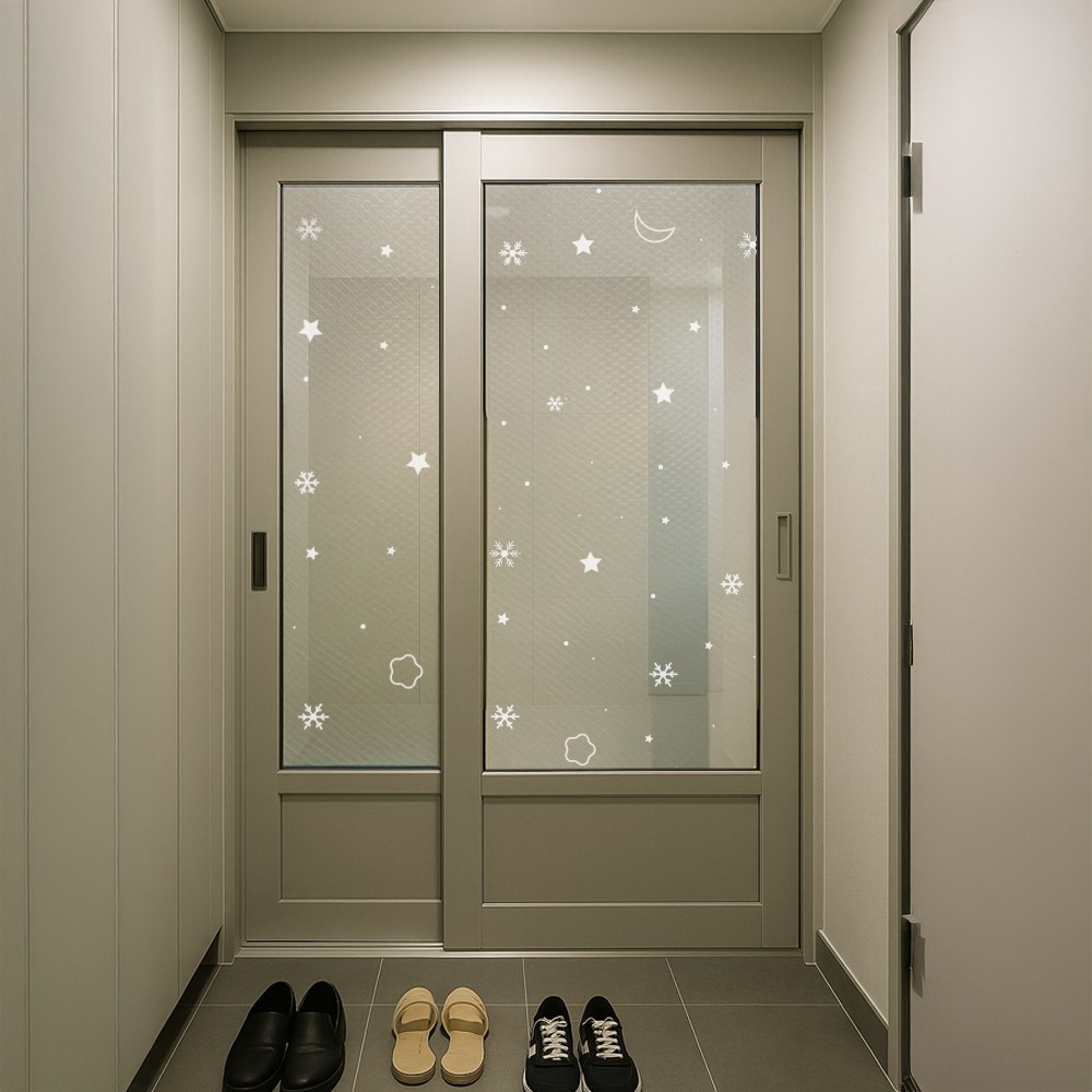 물없이 붙이는 창문 단열 뽁뽁이 7중 더블 겨울밤 1m x 5m / 딱포미 19,000원