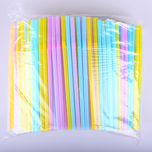 주름, 일자 빨대<br>(7mm-100개) 1,200원