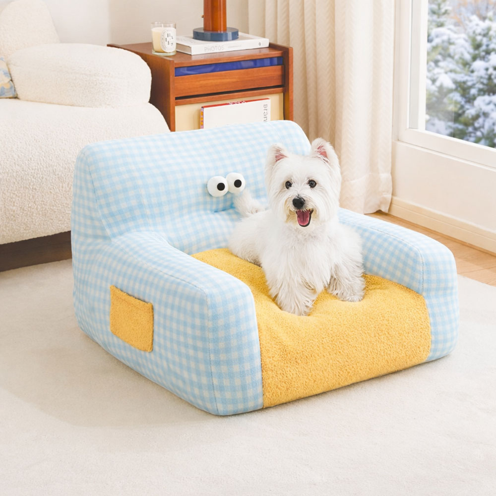 레드퍼피 반려동물 에쉴린 쿠션소파, 파인애플옐로우, 1개 39,000원