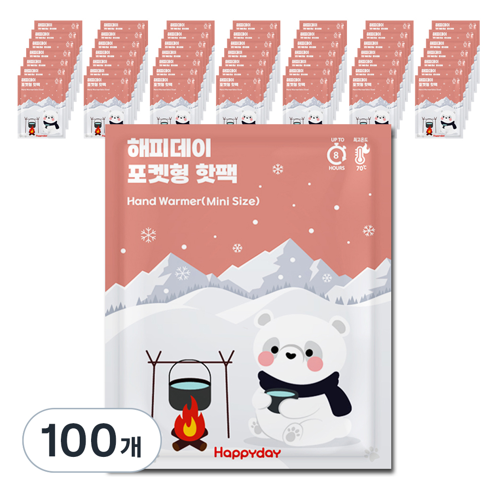 해피데이 포켓형 미니 핫팩 45g 26,320원