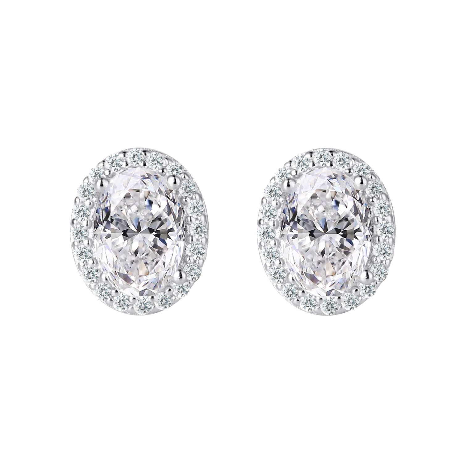 [ 남주 ] GRA보증서 엑설런트등급 당일발송 모이사나이트 1캐럿 925실버 솔리테어 다이아 귀걸이 202,000원