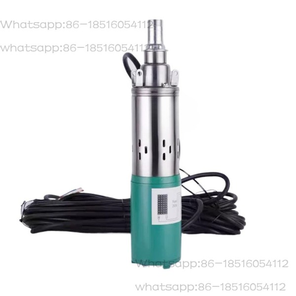 250W 최대 헤드 80M 태양광광 심정용 수중 펌프 농업용시간당 2톤 유량 케이블 포함 151,900원