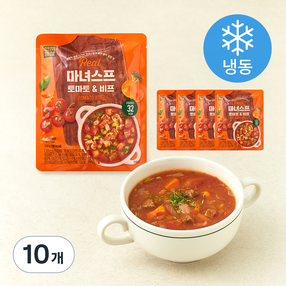[로켓프레시] 한끼통살 리얼 마녀스프 토마토&비프 (냉동) 38,700원