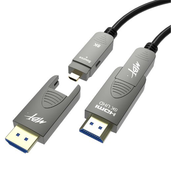 엠비에프 8K HDMI 2.1 AOC 단자분리형 하이브리드 광케이블 MBF-8KDAOC50, 50m, 1개 165,700원
