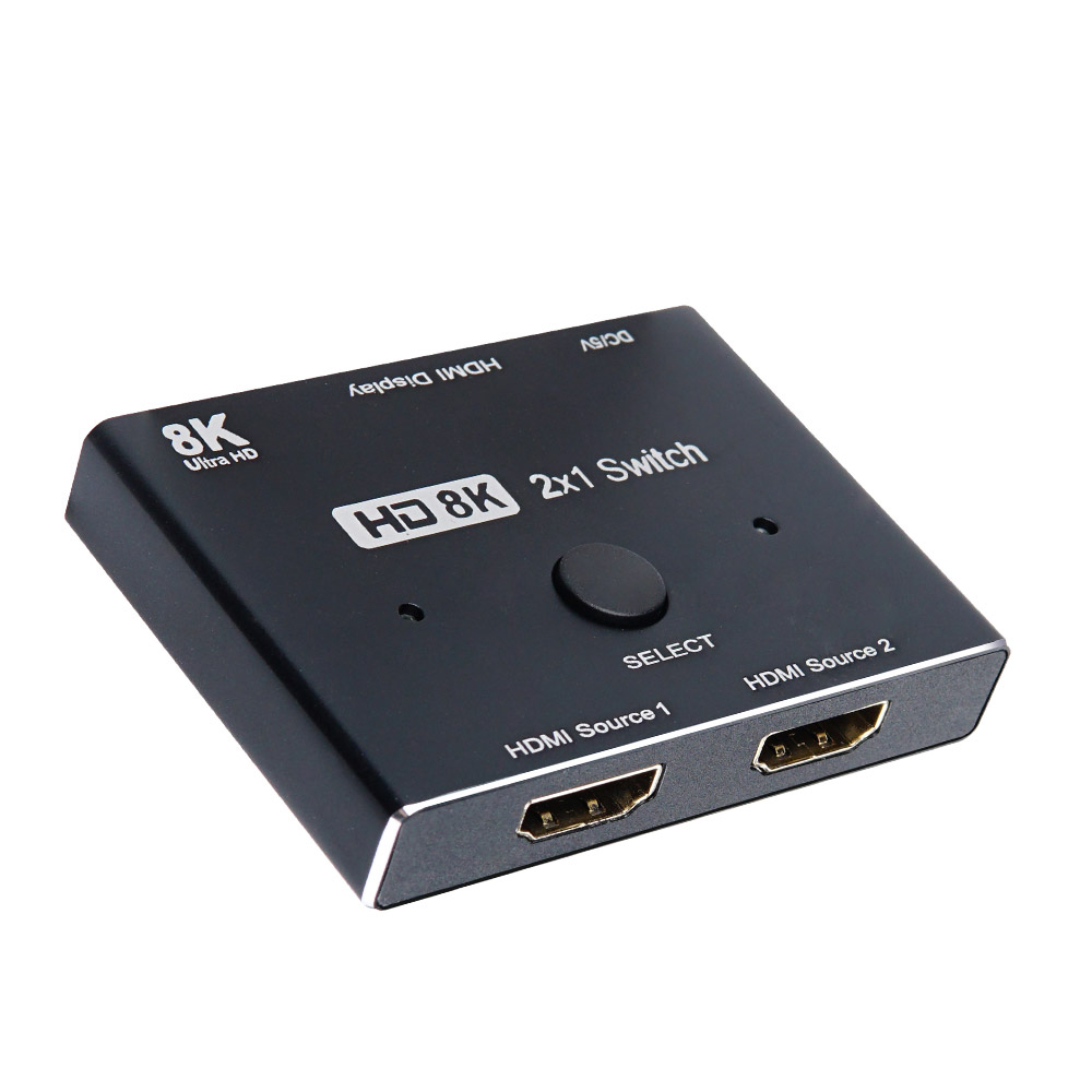 컴스 2x1 HDMI 8K 30Hz 선택기 스위치 29,750원