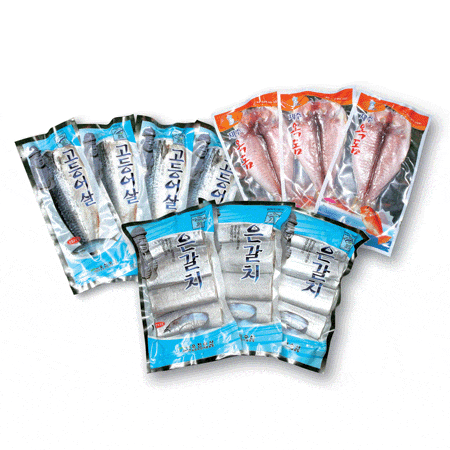 [우체국쇼핑]제주우진수산모듬세트 고등어살1kg(5~6팩)+갈치(400g이상x1팩)+옥돔400g이상(200g이상x2마리) 80,000원