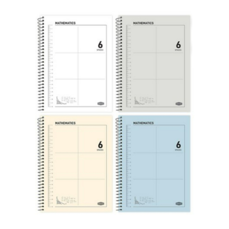 핑크풋 6분할 수학 연습장 6,800원