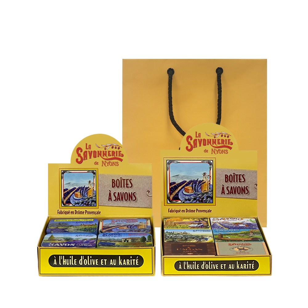 라 사본느리 드 니옹 프랑스 비누 프로방스 10종 세트 + 쇼핑백 (100gx10), 1세트 89,000원