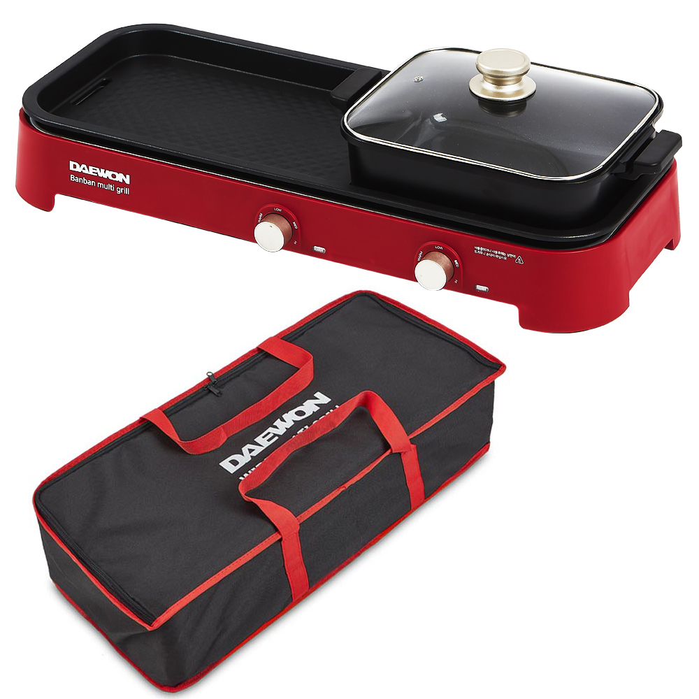 대원가전 와이드 멀티 전기그릴 + 가방 106,820원
