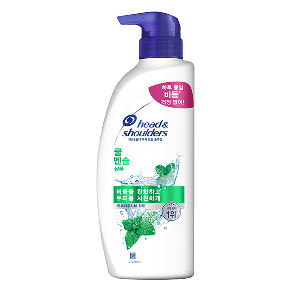 헤드앤숄더 두피 토탈 솔루션 샴푸 쿨 멘솔 6,910원
