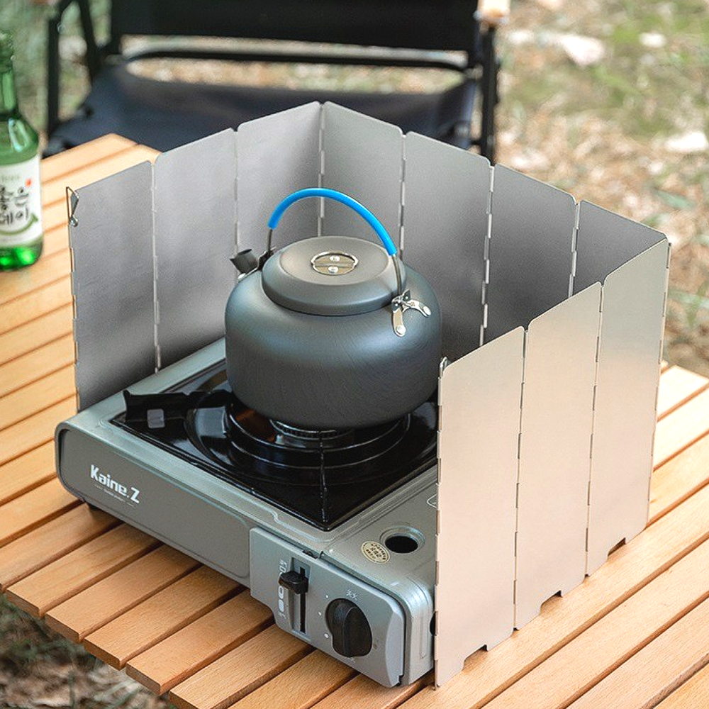 레츠굿 접이식 캠핑 버너 바람막이 6,300원