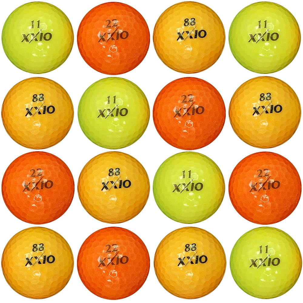 던롭 젝시오 XD 에어로 컬러 3피스 B+급 로스트볼 16개, 1세트, 컬러, 16개입 15,500원