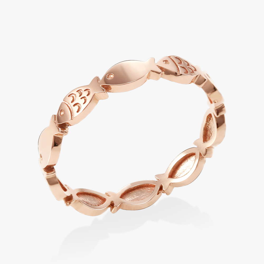 14k 18k 비쥬팝 에스델 물고기 반지 45687 299,000원