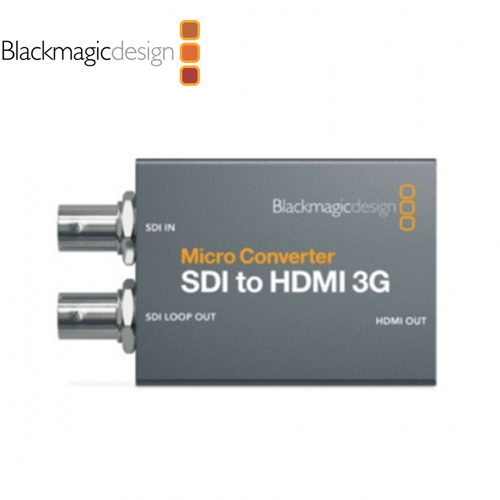 블랙매직 Blackmagic Micro Converter SDI to HDMI 3G wPSU (아답터 포함) 119,800원