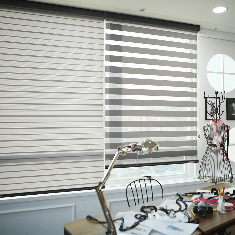 창안애 맞춤제작 내츄럴 콤비블라인드 59,500원