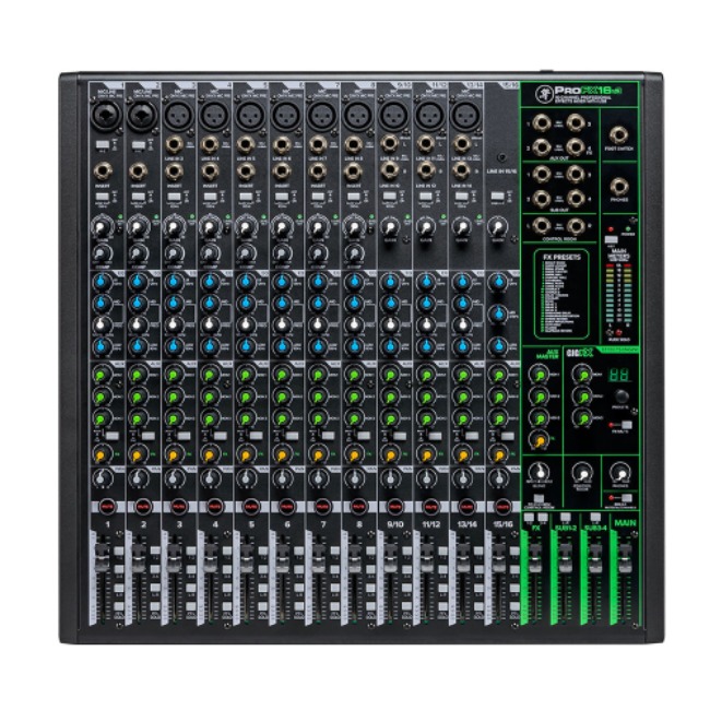 MACKIE 맥키 정품 인증 ProFXV3 시리즈 아날로그 믹서 시리즈 (12,16 Rack Mount 증정), ProFX16V3 1,250,000원