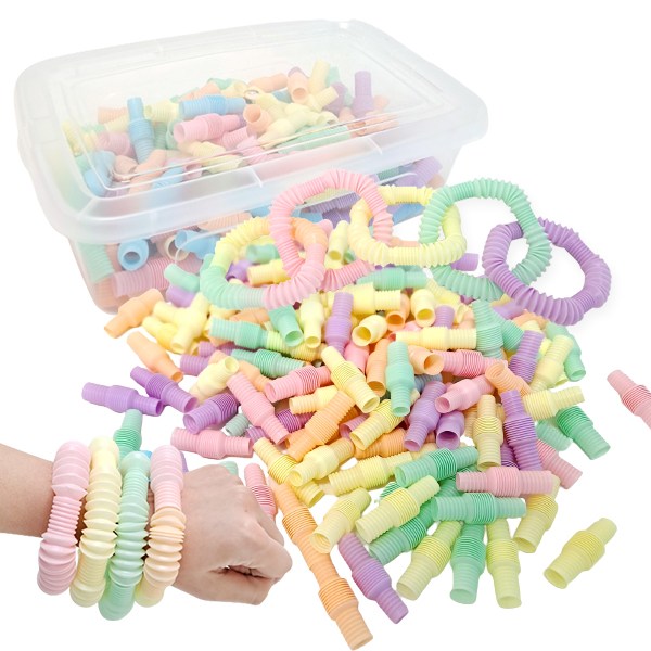 소프트 팝튜브 구불이 튜브 블록 초미니 파스텔 150p, 1개 69,840원