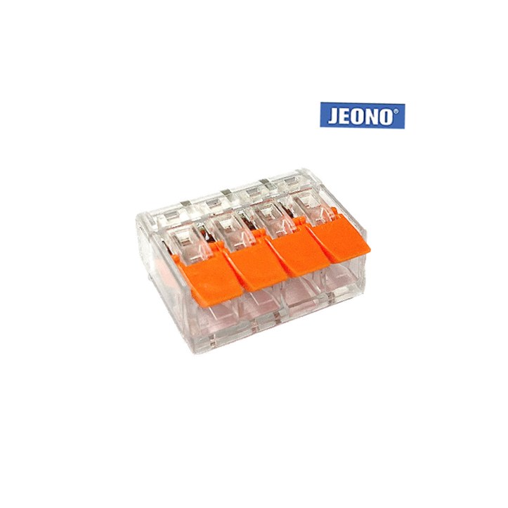 전오 전선 레바 콘넥타입니다 0.75~4스케어까지 가능 커넥터 4P - 100EA 62,500원