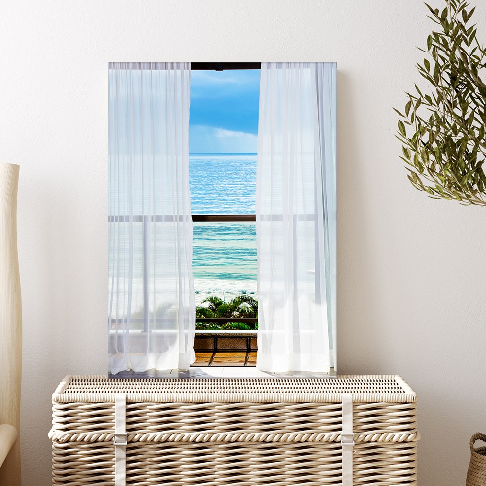 바다사진 물그림 바다액자 물사진 물멍 카페 감성 해변 창문 인테리어 캔버스 액자 44,900원