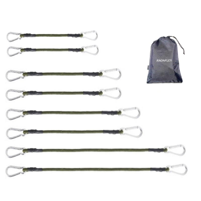 라온플렉스 고급형 카라비너형 스트레치코드 4종세트 17,900원