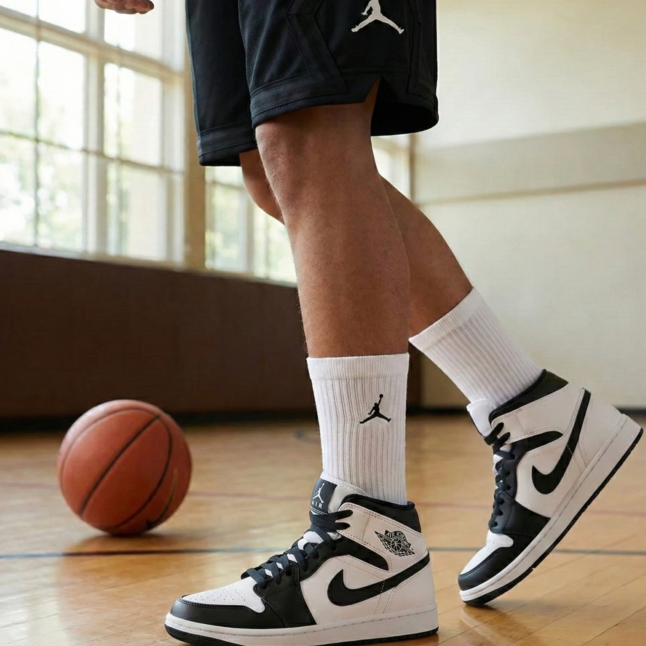 [국내 백화점판] 나이키 조던 에브리데이 크루 삭스 3켤레 [리얼코드] 33,000원