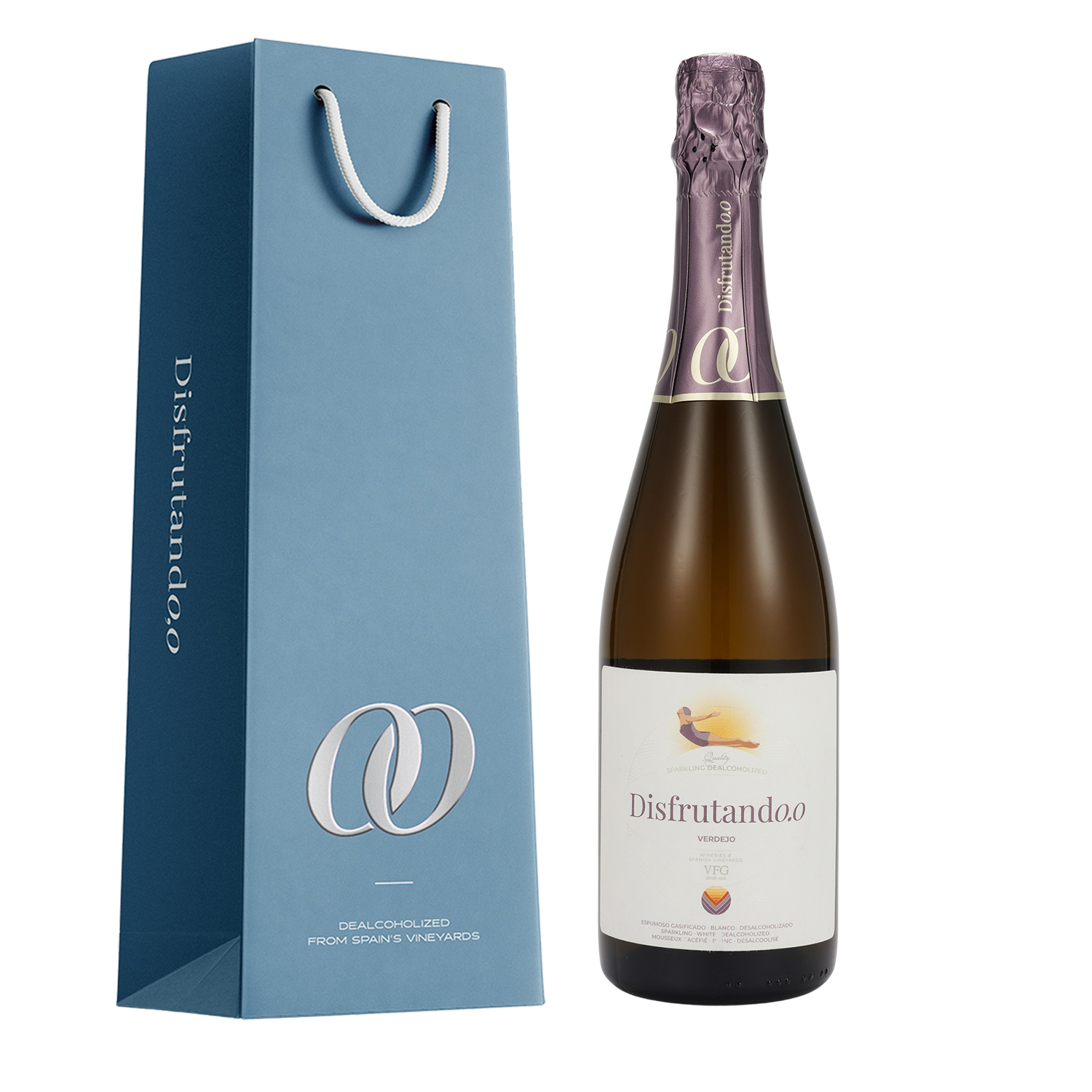 디스프루딴도 스파클링 무알콜 논알콜 샴페인 임산부 와인 선물 쇼핑백 포함 35,700원